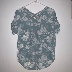 PINK ROSE Teal/Blue Blouse